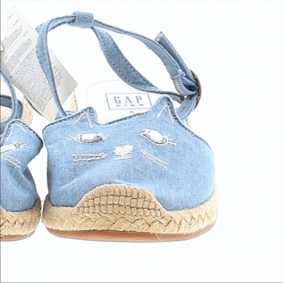 Gap Kids Kitty Espadrille NWT youth 5 - Picture 3 of 4
